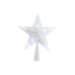 Cimier etoile brindille 7led/3led clignotante blanc froid h20xl17,5cm de marque BLACHERE ILLUMINATION, référence: J9112200