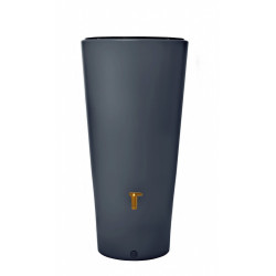 Récupérateur d'eau aérien GARANTIA VASO cylindrique graphite , 220 l de marque GARANTIA, référence: J9138000