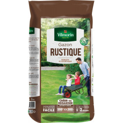 Gazon rustique VILMORIN, 5 kg, 200 m² de marque VILMORIN, référence: J9139300