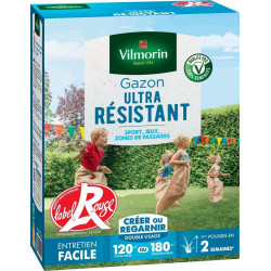 Gazon ultra resistant VILMORIN, 3 kg, 120 m² - VILMORIN