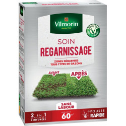 Soin regarnissage 2 en 1, VILMORIN, 1 kg 60 m² de marque VILMORIN, référence: J9139800