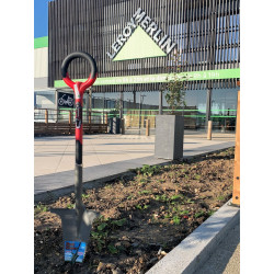 Bêche acier carbone, manche composite, multifonction, Root Slayer - VENTEO