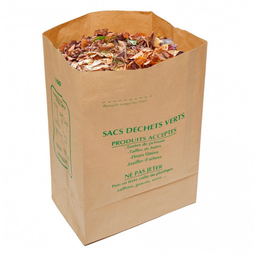 Lot de 10 sacs, 100 litres - Sans marque