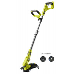 Coupe-bordures sur batterie, OLT1832 RYOBI 18V, sans batterie + 2 bobines, l.30 cm de marque RYOBI, référence: J9144500