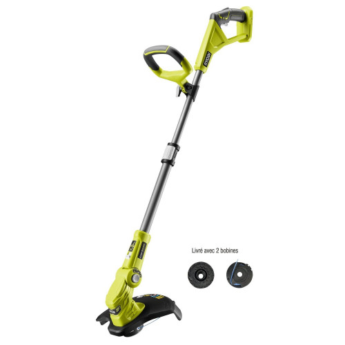 Coupe-bordures sur batterie, OLT1832 RYOBI 18V, sans batterie + 2 bobines, l.30 cm - RYOBI