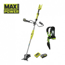 Débroussailleuse sur batterie RYOBI Rbc36x26bg2-140 36 V, l.26 cm de marque RYOBI, référence: J9144800