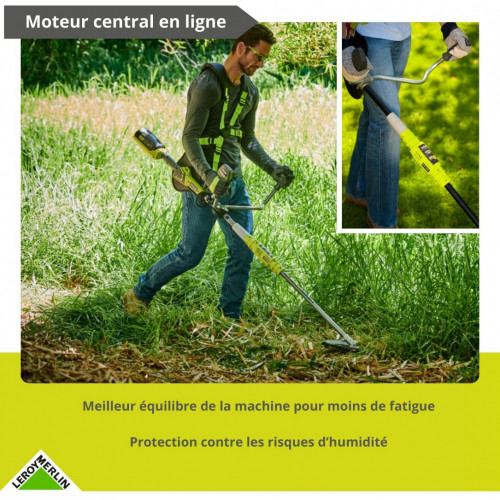 Débroussailleuse sur batterie RYOBI Rbc36x26bg2-140 36 V, l.26 cm - RYOBI