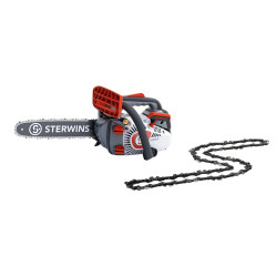 Tronçonneuse élagueuse à essence STERWINS 817517 25.4 cm3, guide de 30 cm de marque STERWINS, référence: J9144900