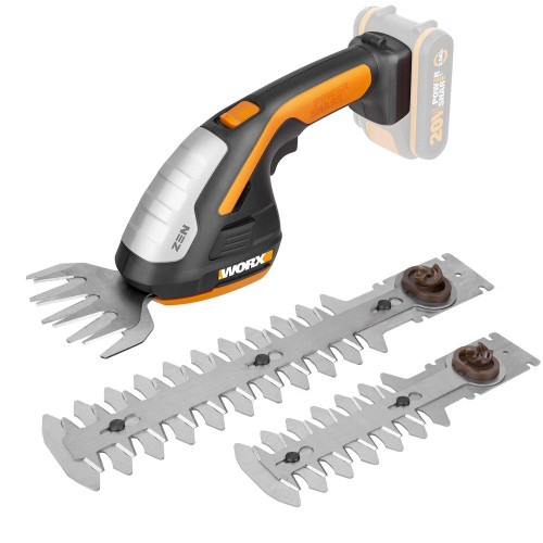Set Sculpte-Haies / Cisaille sans fil 20V WORX - WG801E.91 sans batt. 4 lames - Worx