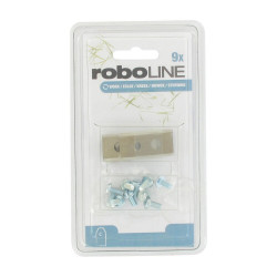 9 lames pour robots tondeuse de marque Sans marque, référence: J9146700