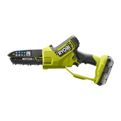 Elagueuse sur batterie RYOBI Ry18psx15a-120 18 V, guide de 15 cm avec batterie de marque RYOBI, référence: J9148300
