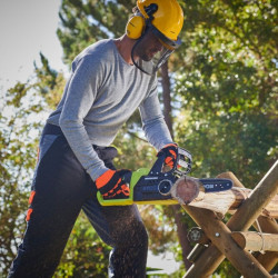 Tronçonneuse sur batterie, RYOBI OCS 1830-0C 18 volts, guide de 30 cm - RYOBI