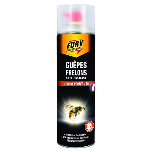 Insecticide pour guêpes et frelons, FURY, 0,5L - FURY