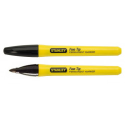 Lot de 2 marqueurs noirs - STANLEY