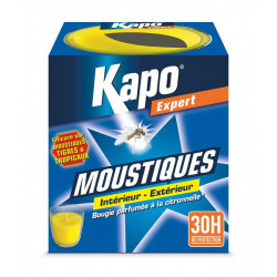 Bougie anti moustique, parfum citronnelle,  125 g, KAPO EXPERT - KAPO
