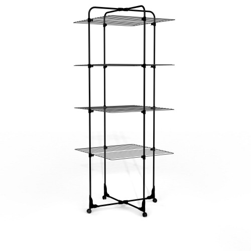 Etendoir a linge sur pieds45 m noir - TANCARVILLE