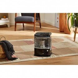 Poêle à mèche autonome – TOSAÏ 233 – 2200W – 3,8L – 34m² – Noir - Ligne Plus