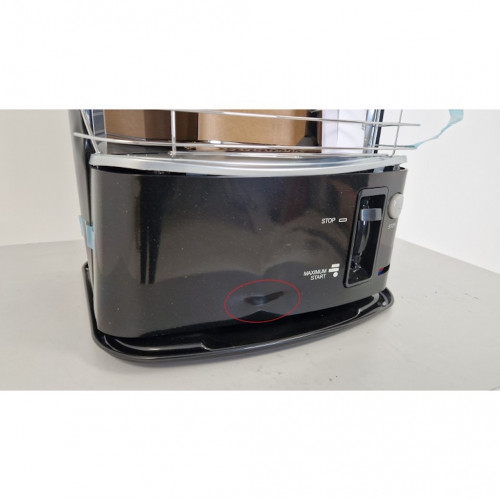 Poêle à mèche 2600 W –  Tosai 366 - Autonome – 3,8 L – 42m² - Tosaï