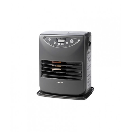 Poêle à pétrole électronique – Inverter 3018 noir - 3000W - thermostat - paroi froide - 120 m³ - Ligne Plus
