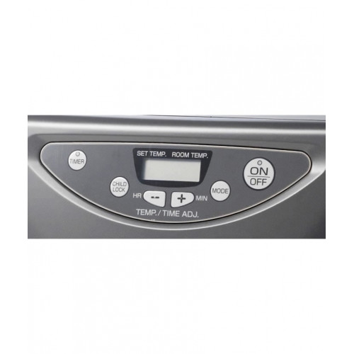 Poêle à pétrole électronique – Inverter 3018 noir - 3000W - thermostat - paroi froide - 120 m³ - Ligne Plus