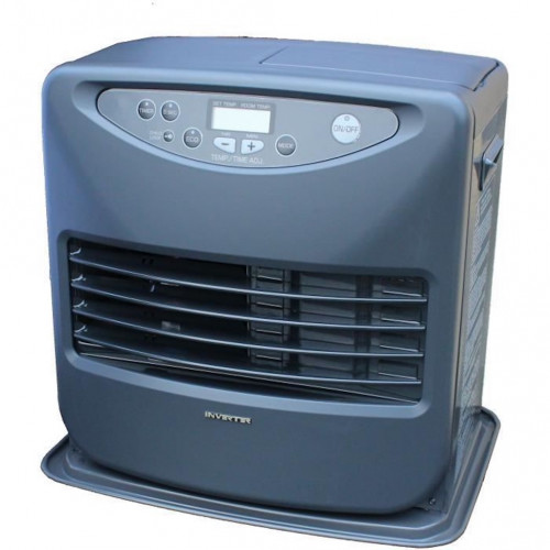 Poêle à pétrole électronique – Inverter 5728 noir - 3200W - soufflant - réservoir 7,2 L - 128 m³ - Ligne Plus
