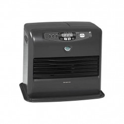Poêle à pétrole électronique – Inverter 7748 noir - 4650W - programmable semaine - réservoir 7,2 L - 190 m³ de marque Ligne Plus, référence: B9296700