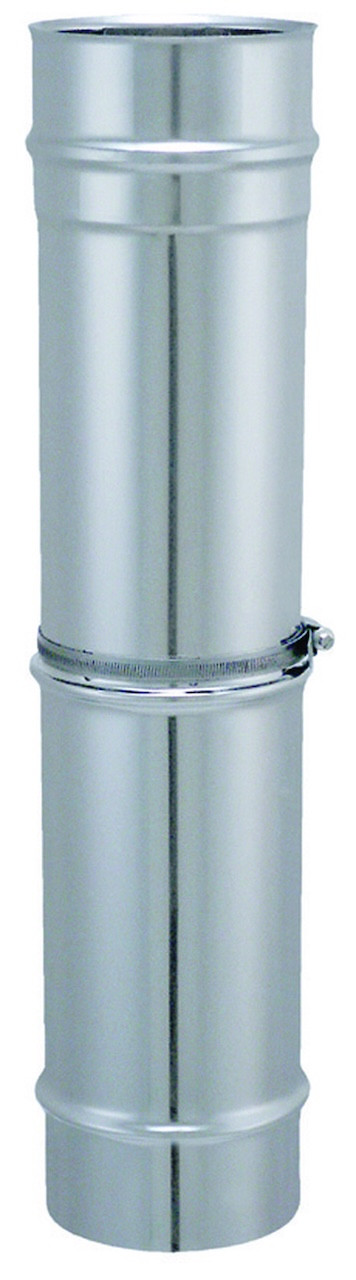 JONCOUX Tuyau TYRAL INOX 304 Diam. 125 Elément réglable de 355 à 555 mm - vue 2