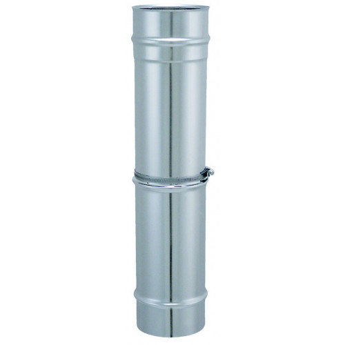 Tuyau réglable TYRAL – Inox 304 – Ø150 mm – longueur ajustable de 355 à 555 mm - Joncoux