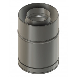 Adaptateur double paroi haut flexible isolé Ø153/213 mm - Joncoux