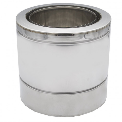 Adaptateur double paroi bas flexible isolé ORION Ø130/190 mm - Joncoux