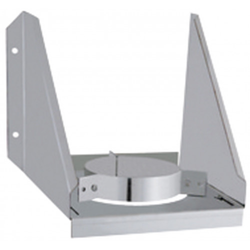 Support mural réglable 60-110 mm pour conduit flexible isolé Ø150/210 mm - Joncoux