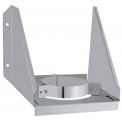 Support mural réglable 60-110 mm pour conduit flexible isolé Ø200/260 mm - Joncoux