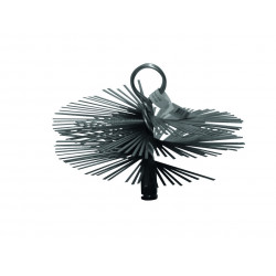 Hérisson de ramonage Brasier acier Ø250 mm – pas M12/75 - Joncoux