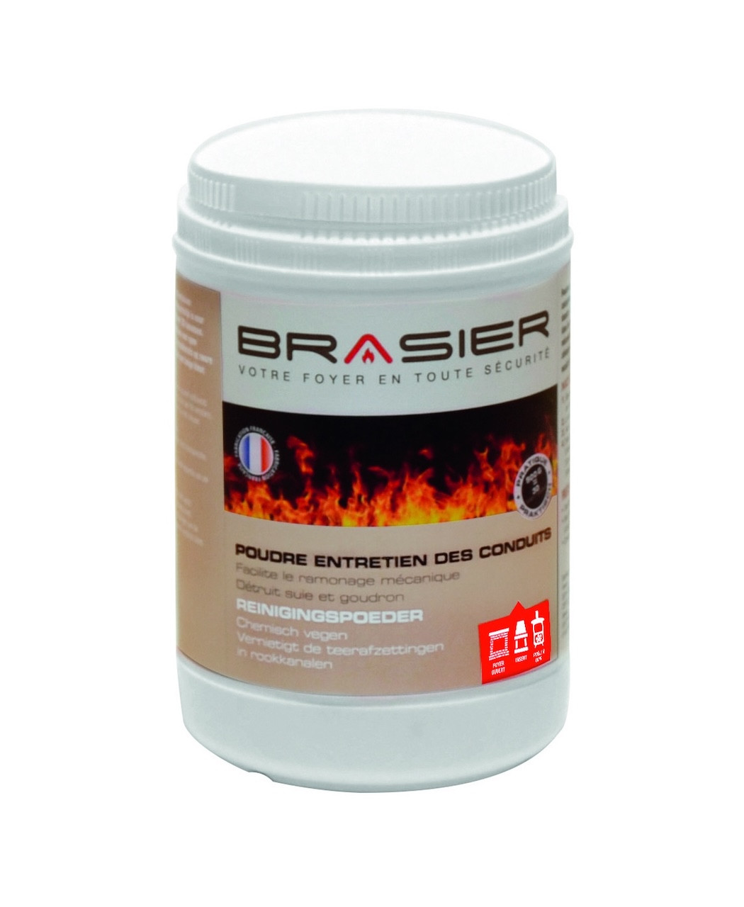 Joncoux Poudre de ramonage catalytique Brasier Pot de 900 g — free download