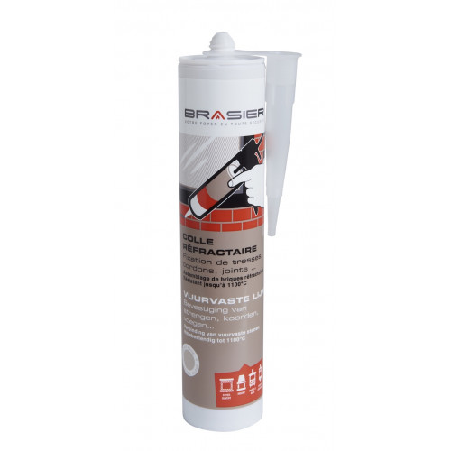 Mastic réfractaire Brasier – Cartouche 310 ml - Joncoux