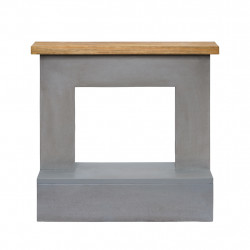 Habillage de cheminée – modèle ROLF – gris - compatible PowerFlame, PowerFlame 2, ZenFlame et FreeFlame de marque TAGU, référence: B9318200