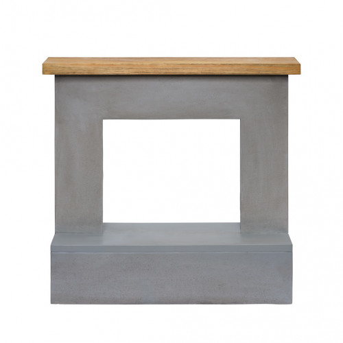 Habillage de cheminée – modèle ROLF – gris - compatible PowerFlame, PowerFlame 2, ZenFlame et FreeFlame - TAGU