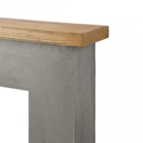 Habillage de cheminée – modèle ROLF – gris - compatible PowerFlame, PowerFlame 2, ZenFlame et FreeFlame - TAGU