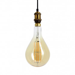 Ampoule filament LED compatible variateur, globe 200mm E27, 8W - 800Lm 1800K - XANLITE