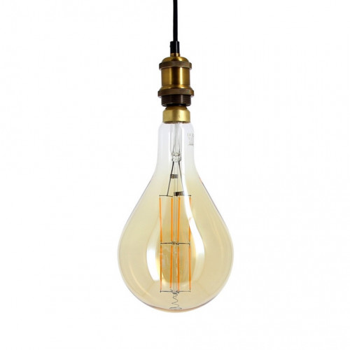 Ampoule filament LED compatible variateur, globe 200mm E27, 8W - 800Lm 1800K - XANLITE