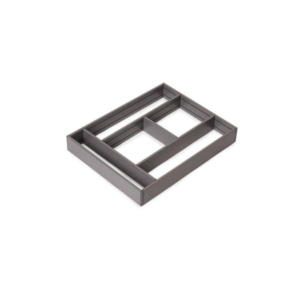 Organisateur de tiroirs Alumount 450x500 -  Aluminium -  Gris antracite