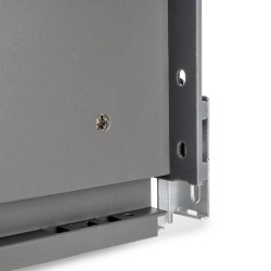 Tiroir extérieur Vertex avec réglages 3D hauteur 178mm - 40kg - épaisseur de panneau de 18mm - profondeur 450mm - Acier - G - EMUCA