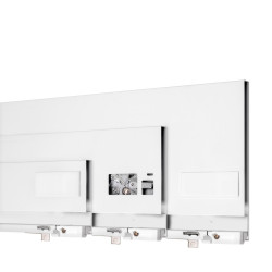 Tiroir extérieur Protone 30kg  -  coulisses à sortie totale et fermeture amortie -  hauteur 131mm -  profondeur 500mm -  Acier - - EMUCA