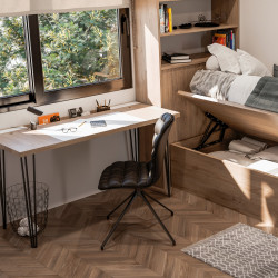 Plateaux de table - 900x500 - Finition chêne - Bois - EMUCA