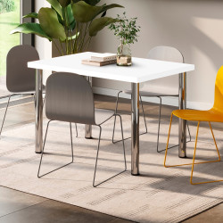 Plateaux de table - 1150x750 - Peint en blanc - Bois - EMUCA