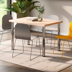 Plateaux de table - 1150x750 - Finition chêne - Bois - EMUCA