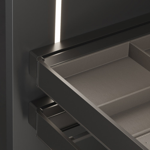 Ensemble de 2 Entretoise latérale pour le cadre Quartz -  Plastique -  Titane - EMUCA