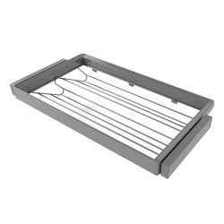 Kit tiroir à chaussures et rack ajustable Quartz pour armoires -  glissières extension totale et à fermeture douce -  Module 90c de marque EMUCA, référence: B9344900