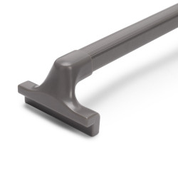 Kit de porte-pantalon à 7tringles et rack ajustable Quartz pour armoires -  glissières extension totale et à fermeture douce -   - EMUCA