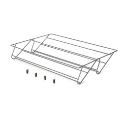 Tiroir à chaussures pour armoires et dressings Quartz -  540 (M70) -  Acier -  Titane de marque EMUCA, référence: B9349100